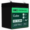 Green Cell ® AGM 12V 5.3Ah batteri VRLA blybatterileksaker elektriska leksaker larmar barnfordon