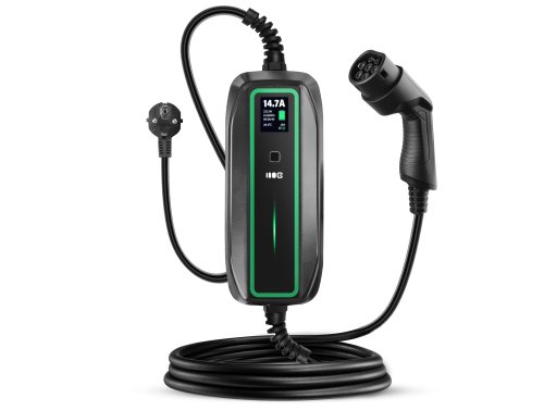 GC EV PowerCable 3,6kW Schuko typ 2 mobil laddare för laddning av elbilar och plug-in hybrider