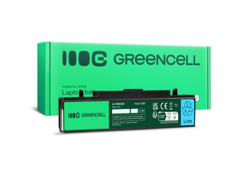 Green Cell Batteri AA-PB9NC6B AA-PB9NS6B för Samsung R519 R522 R525 R530 R540 R580 R620 R780 RV510 RV511 NP300E5A NP350V5C