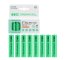 8x Ackumulatorer AAA R3 950mAh Ni-MH laddningsbara Batterier Green Cell