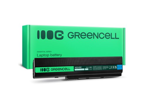 Green Cell Batteri A32-K52 för Asus K52 K52D K52F K52J K52JB K52JC K52JE K52N X52 X52F X52N X52J A52 A52F