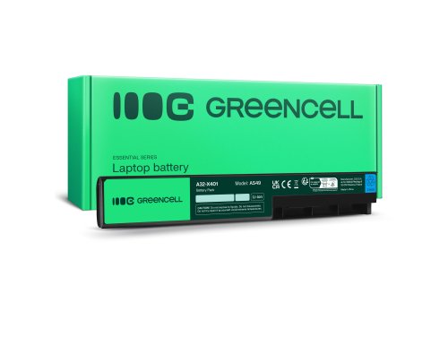 Green Cell Batteri A32-X401 för Asus X501 X501A X501A1 X501U X401 X401A X401A1 X401U X301 X301A F501 F501A F501U