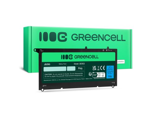 Green Cell Batteri 90V7W JD25G för Dell XPS 13 9343 9350