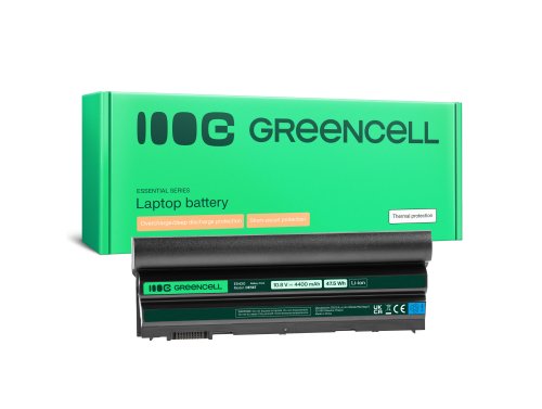 Green Cell Batteri M5Y0X för Dell Latitude E6420 E6430 E6520 E6530 E5420 E5430 E5520 E5530 E6440 E6540 Vostro 3460 3560