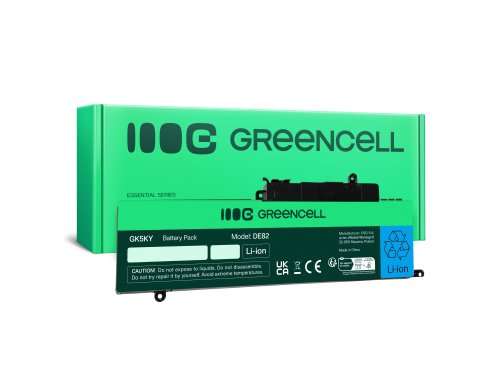 Green Cell Batteri GK5KY för Dell Inspiron 11 3147 3148 3152 3153 3157 3158 13 7347 7348 7352 7353 7359 15 7568