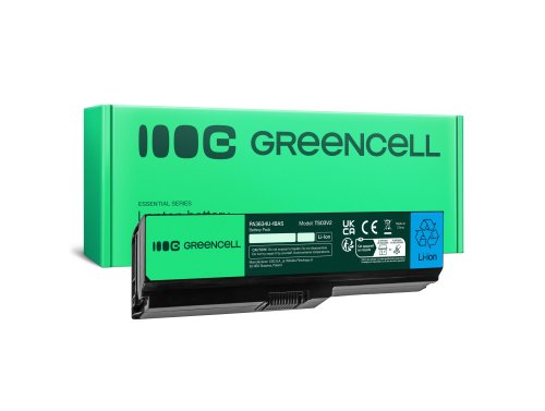 Green Cell Batteri PA3634U-1BRS för Toshiba Satellite A660 A665 L650 L650D L655 L670 L670D L675 M300 M500 U400 U500