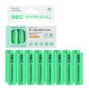16x Ackumulatorer AA R6 2600mAh Ni-MH laddningsbara Batterier Green Cell
