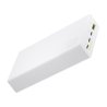Green Cell PowerPlay20s Vit PowerBank 20000mAh 22,5W PD USB C med snabbladdning för iPhone 15 14 13 12 11 X, Samsung Galaxy S24