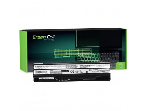 Green Cell Batteri BTY-S14 BTY-S15 för MSI GE60 GE70 GP60 GP70 GE620 GE620DX CR650 CX650 FX400 FX600 FX700 MS-1756 MS-1757