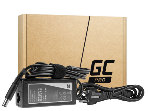 Laddare / AC Adapter för HP ProBook 4540s 65W 3.5A (7.4-5.0mm) + pin - Green Cell