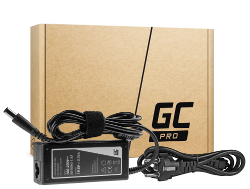 Laddare / AC Adapter för Dell Latitude 3310 65W 3.34A 7.4mm-5.0mm - Green Cell